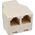InLine Adapter 1x RJ12 - 2x RJ12 (69999B)