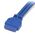 StarTech USB zew. - USB wew., Niebieski (USB3SPNLAFHD)