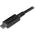 Kabel USB StarTech USB-C - micro-B 1 m Czarny (USB31CUB1M)