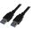 Kabel USB StarTech USB-A - 3 m Czarny (USB3SAA3MBK)