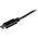 Kabel USB StarTech USB-C - USB-C 1 m Czarny (USB2CC1M)