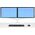 Ergotron Uchwyt biurkowy na 2 monitory do 27" LX Dual (45-491-216)