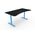 Biurko Arozzi Arena Niebieskie 160 cmx82 cm