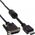Kabel InLine HDMI - DVI-D 0.5m czarny (17659)