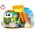 Castorland Puzzle x4 - Pojazdy budowlane (229447)