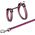 Trixie Szelki dla kota ze smyczą Freshline Spot ,nylon, 27–45 cm/10 mm, 1.20 m