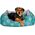 Trixie Legowisko Jimmy, 75 × 65 cm, turquoise/grey