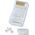 Lindy RJ-45 Stecker UTP Cat.6, 10St. Für Patchkabel, Crimpstecker - 62430