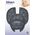 Xplorys Uniwersalne nakładki na pasy Dooky Universal Pads - Grey Stars (T-XP-126922)