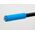 Bike Ribbon Chwyty kierownicy SIO2 SOFT GRIP silikon niebieskie 130mm 70g