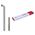 Cn Spoke Szprychy STD14 2.0-2.0-2.0 stal nierdzewna 290mm srebrne + nyple 144szt. (CN-STD290)