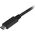 Kabel USB StarTech USB-C - USB-B 2 m Czarny (USB315CB2M)