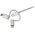 Kabel USB StarTech USB-A - USB-C + microUSB + Lightning 1 m Srebrny (LTCUB1MGR)
