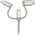 Kabel USB StarTech USB-A - USB-C + microUSB + Lightning 1 m Srebrny (LTCUB1MGR)