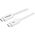 Kabel USB StarTech USB-C - USB-C 1 m Biały (TBLT3MM1MW)