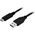 Kabel USB StarTech USB-A - USB-C 1 m Czarny (USB315AC1M)
