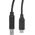 Kabel USB StarTech USB-C - USB-B 0.5 m Czarny (USB2CB50CM)