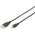 Kabel USB Digitus USB-A - 1 m Czarny (DB-300130-010-S)