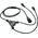 Kabel zasilający Lindy typu Y, 1xIEC320 C14 - 2xIEC320 C13, 2m (30039)