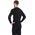 Brubeck Koszulka męska z długim rękawem Active Wool czarna r. L (LS12820)