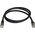 StarTech Patchcord CAT6A, STP, 1m, czarny (6ASPAT1MBK)