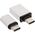 Adapter USB InLine USB-C - microUSB USB-C - USB Biały  (35809)