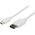 Kabel USB StarTech USB-C - DisplayPort 1.8 m Biały (CDP2DPMM6W)