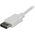 Kabel USB StarTech USB-C - DisplayPort 1.8 m Biały (CDP2DPMM6W)