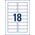 Avery Zweckform Etykiety magnetyczne 78 x 28 mm (J8871-5)
