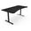 Biurko Arozzi Arena Pure Black Czarne 160 cmx82 cm