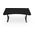 Biurko Arozzi Arena Pure Black Czarne 160 cmx82 cm
