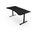 Biurko Arozzi Arena Pure Black Czarne 160 cmx82 cm