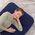 Bestway Materac welurowy Airbed Easy Inflate Single-Size 185x76x28