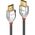 Kabel Lindy HDMI - HDMI 5m srebrny (37874)