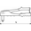 Topex Nitownica boczna chromowana CL707 (43E707)