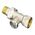 Danfoss Zawór grzejnikowy prosty 1/2" RLV-S 15 odcinający (003L0124)