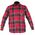 Lahti Pro Koszula flanelowa w kratę czerwona rozmiar XL LPKF1XL