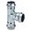 Viega Trójnik z SC-CONTUR PRESTABO 22x15x22mm - 558697