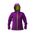 Lahti Pro Kurtka Soft-Shell z kapturem damska L fioletowo-zielona L4090503