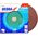 Dedra Dysk polerski 125mm ziarno 1500 elastyczny diamentowy (H12G1500)