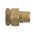 Invena Śrubunek mosiężny prosty ORING prosty 5/4"- ZM-17-032