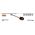 Corona Szpadel ostry z trzonkiem metalowym 195mm - C0902