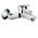Bateria umywalkowa Hansgrohe Logis ścienna chrom (71225000)