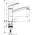 Bateria kuchenna Hansgrohe Logis M31 stojąca chrom (71832000)