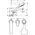 Bateria wannowa Hansgrohe Talis E 3-otworowe chrom (71730000)