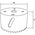 EPM Otwornica bimetalowa 29mm uchwyt 1/2" (E-530-0005)