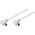 Kabel Goobay Antenowy 1.5m biały (11520)