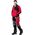 Lahti Pro Bluza polarowa ze wzmocnieniami czerwono-czarna XL (L4011504)