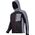 Lahti Pro Kurtka softshell z kapturem czarno-szara rozmiar XL (L4091604)