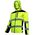 Lahti Pro Kurtka softshell ostrzegawcza z odpinanymi rękawami żółta rozmiar XXL (L4091905)